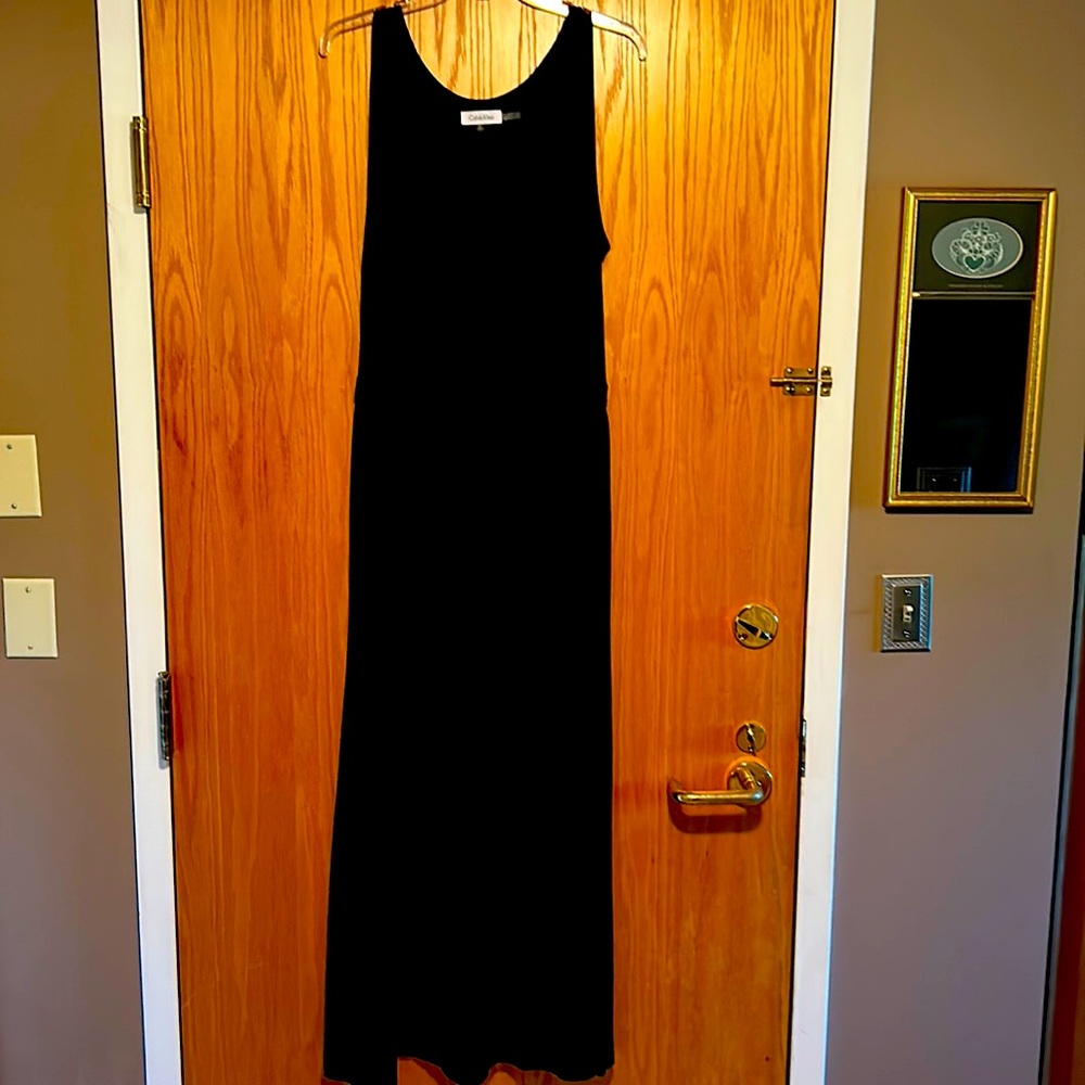 Calvin Klein Black Maxi Dress size 1X